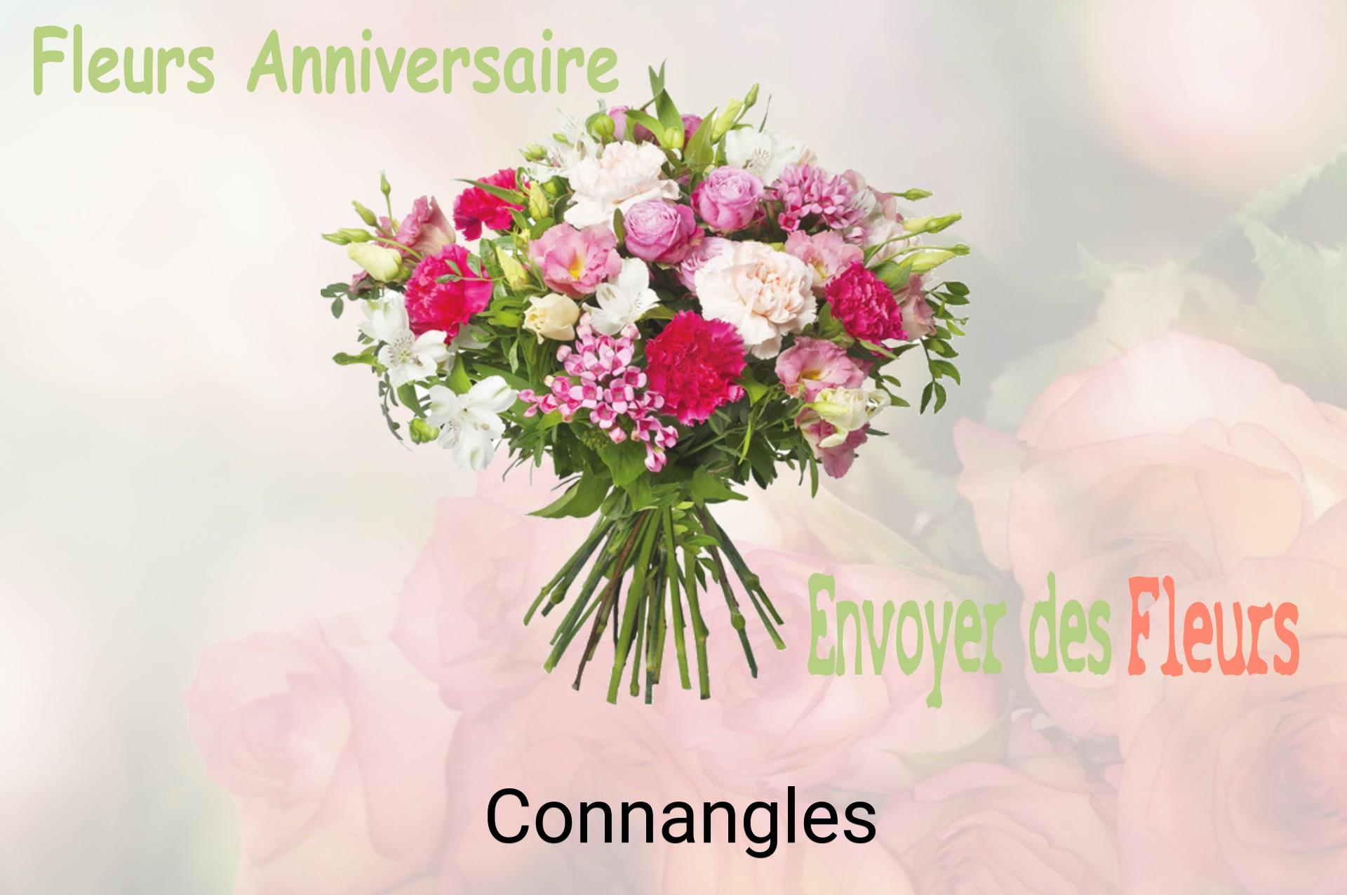 Bouquet de fleurs d’anniversaire livré à Connangles